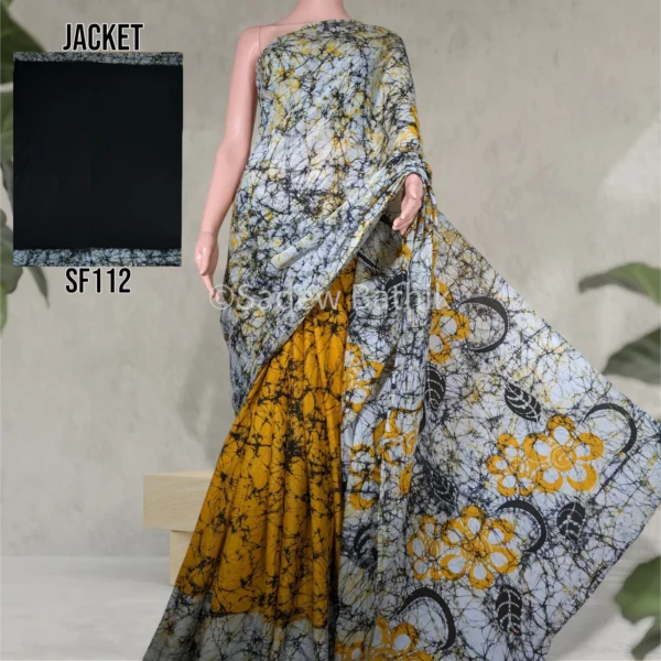 Full Bathik Saree SF 112