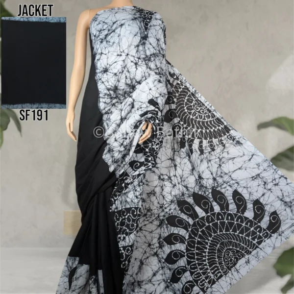 Full Bathik Saree SF 191