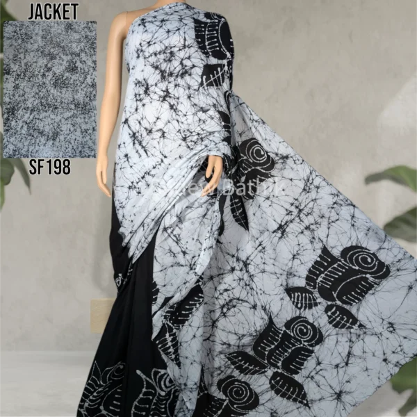 Full Bathik Saree SF 198
