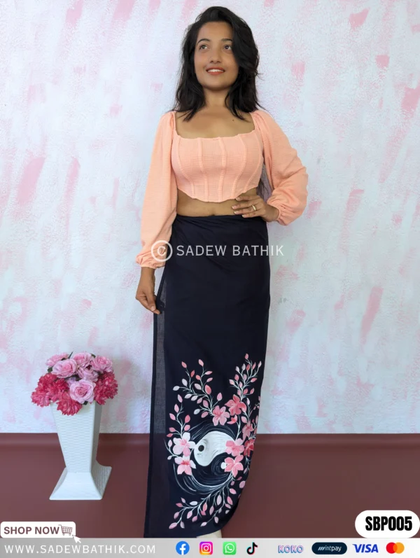 Hand Painted Lungi SBP 005