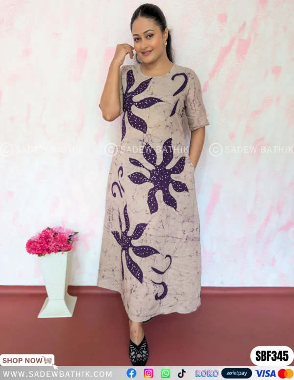 Batik Frock SBF 345