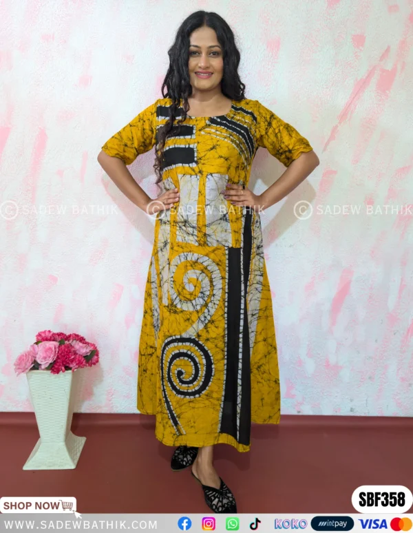 Batik Frock SBF 358